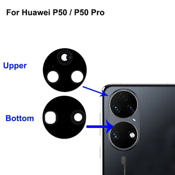 Kvaliteetne Huawei P50 Tagasi Tagumine Kaamera Klaas Objektiivi testida hea Huawei Jaoks Huawei P 50 Pro Varuosad