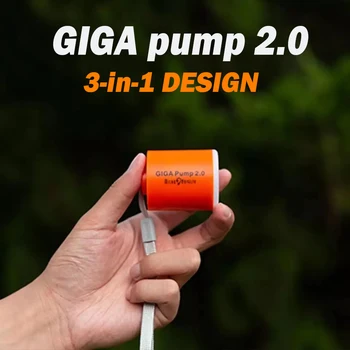 GIGA Pump 2.0 Mini-Õhk Pump Madratsi Matt Täispuhutav Madrats Inflator Kaasaskantavad Elektrilised Inflator Ujumine Ringi vaakumpump