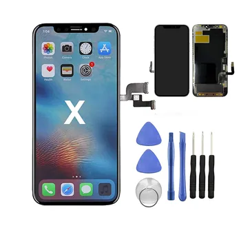 OLED Ekraan, iPhone X XS XR 11 12 LCD Ekraan, iPhone 11 Pro XS Max Puutetundlik Digitizer Assamblee Asendamise Vahendid