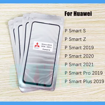 10tk/palju Esi KLAAS + OCA LCD Välimine Objektiiv Huawei P Smart Z S P Smart Pro Plus 2019 2020 2021 Puutetundlik Paneel