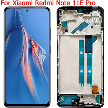 Algne Jaoks Xiaomi Redmi Märkus 11E Pro ekraaniga LCD-Ekraani Raami 6.67