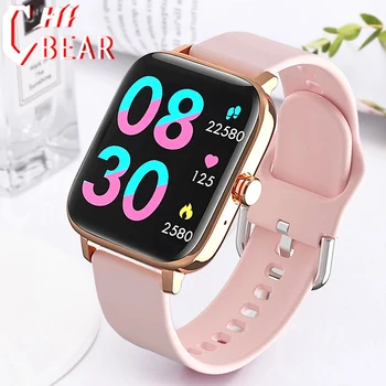 ChiBear Bluetooth Helistamine Smart Watch Naiste Kohandatud Dial Smartwatch Android ja IOS Veekindel Muusika Watch Full Touch Käevõru Kell