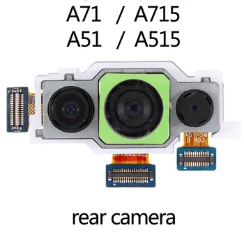 Tagumine Kaamera Samsung A51 A515 A515F A71 A715 A715F Selja Taga Suur Peamised Kaamera Moodul Flex Kaabel