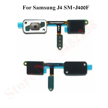 Originaal Samsung Galaxy J4 J400F SM-J400F Home nupp Back Tagasi Andur Flex kaabel menüü võti, pistik