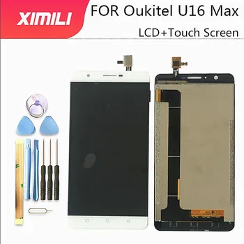 6.0 tolline Jaoks Oukitel U16 Max LCD Display + Touch Screen Digitizer Assamblee Oukitel U16 Max Varuosade Vahendid