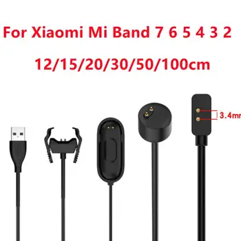 Magnet USB Laadija Xiaomi Mi Band 7 6 5 4 3 2 Kaablit Andmete Dokk Asendamine USB-Adapteriga Traat Xiaomi MiBand