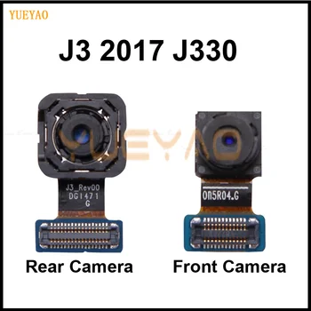 Tagumine Tagasi Kaamera Samsung Galaxy J3（2017）/ J330 Tagasi Suur Peamised Tagumine Kaamera Eesmine Kaamera Moodul Flex Kaabel Varuosad