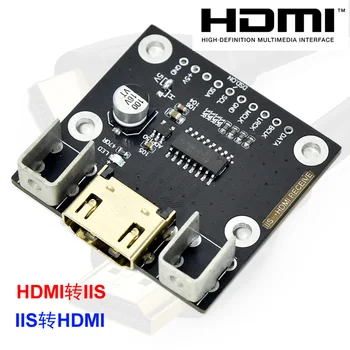 HDMI-ühilduv I2S vastuvõtja juhatuse I2S, et HDMI-ühilduvate saatja juhatuse Diferentseeritud I2S signaali konverteerimine DAC dekooder