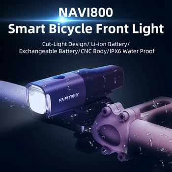 Enfitnix Navi800 Smart Pesuseade Veekindel Maantee MTB Ratas USB Laetav Bike Smart Pesuseade 800Lumens Jalgratta Tarvikud