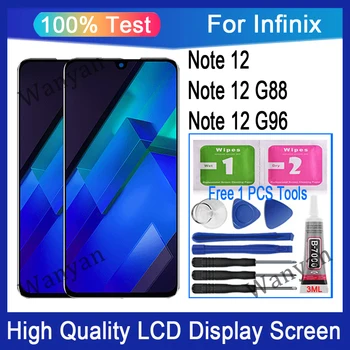 Algne AMOLED Jaoks Infinix Lisa 12 LCD Ekraan Puutetundlik Digitizer Jaoks Infinix Lisa 12 G88 Lisa 12 G96 LCD