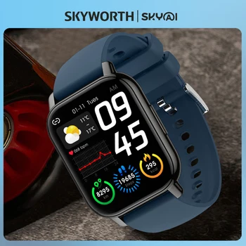 SKYWORTH SKYAL Smart Watch Mehed Naised Smartwatch Bluetooth Helistamine Smart Kella Android, IOS Fitness Tracker Top Smart-vaata P66C