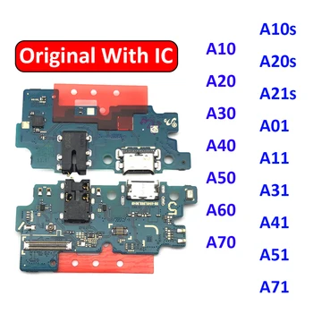 USB-Laadijaga Laadimine Sadamas Dock Connector Board Flex Kaabel Samsung A50 A505 A10 A20 A30 A40 A60 A70 A01 A11 A21s A31 A51 A71