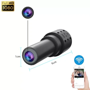 Mini Kaamera 1080P HD WiFi Mikro-Videokaamera Video Diktofon Traadita Järelevalve IP Kaamera Security Väike Nukk