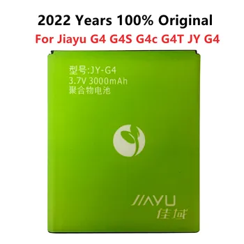 2022 3000mAh Li-ion JY-G4 Aku JIAYU G4 G4S G4c G4T JYG4 JY G4 Mobiiltelefoni asenduspatareidega 3.7 V Laadida