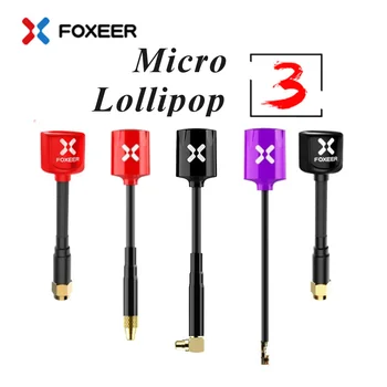 Foxeer Lollipop 3 Mikro-Lollipop Omni 5.8 G 2,5 dBi Antenn RHCP MMCX Parem Nurk Sirge RHCP UFL Super Mini RC FPV Undamine