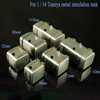 Metallist Simulatsiooni Tank Õli Kasti 1/14 Tamiya RC Truck Auto SCANIA R730 R470 R620 VOLVO ACTROS AROCS MAN TGX Diy
