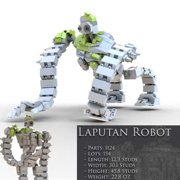 Uus KES Roboti Laputan Robot Sobivus KES-20801 Taevas Linna-Laputa Robot Mudeli Hoone Plokid, Tellised Lapsed Mänguasjad Poiss Kingitus Sünnipäevaks