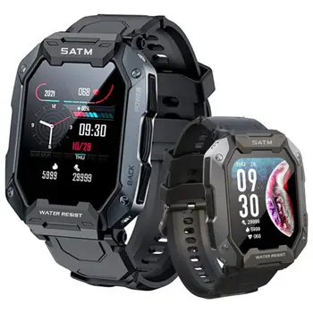 C20 Smart Watch IP68 5ATM Veekindel Väljas Sport Multi-dial Elektroonilise Pedometer Südame Löögisageduse ja Vere Hapniku Järelevalve Smartwatch