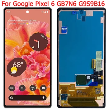 Uus Originaal Google Pixel 6 LCD-Ekraan, Ekraani Raam 6.4