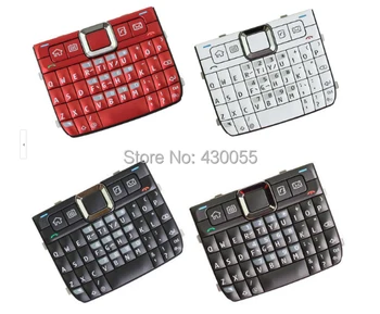 Valge/Must/Punane/Hall Uue Eluaseme Home Funktsiooni Main Led Klaviatuuride Nupud Kaas Nokia E71 , Tasuta Shipping
