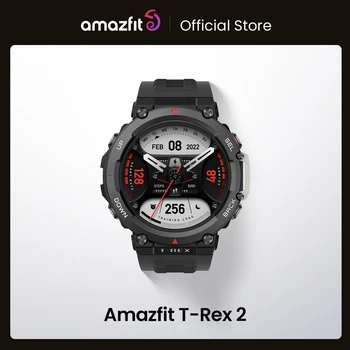 Uus Amazfit T-Rex 2 Smartwatch T-Rex 2 Dual Band Marsruudi Import 150+Sisseehitatud Sport Režiimid Smart Vaadata