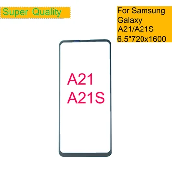Asendus Samsung Galaxy A21 A215 / A21S A217 Touch Ekraan Ees Välimine Klaas LCD Objektiiv OCA Liimi