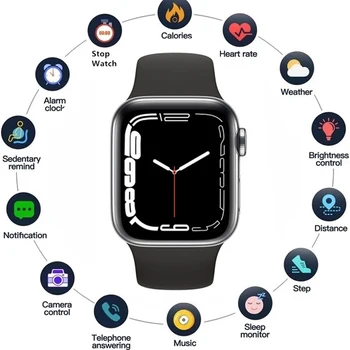2022 Smart Watch Mees I7 Pro Max 7-Seeria Telefoni Kõne Sport Kellad naistele Ühendatud Veekindel Smartwatch Kohandatud Bluetooth X8