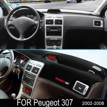 Näiteks Peugeot 307 2002~2008 307sw 307cc Anti-Slip Matt Armatuurlaua Pad Päikesevarju Dashmat Kaitsta Vaip Tarvikud 2003 2004 2005 SW
