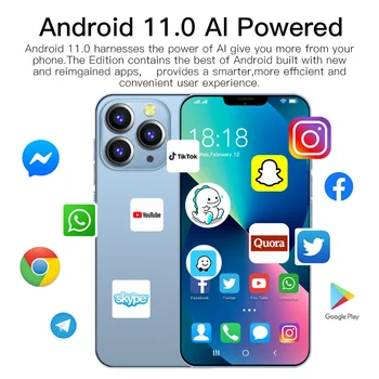 Smart Android Telefon Iphone 13 Pro Max Mobiiltelefonides Mobiiltelefonid mobiili Nutitelefoni 5G (EURO, USA UK AU )