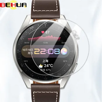 BEHUA 9H Premium Karastatud Klaas Huawei Vaata 3 pro Filmide Smartwatch Screen Protector Plahvatus-Tõend Film Kate Tarvikud