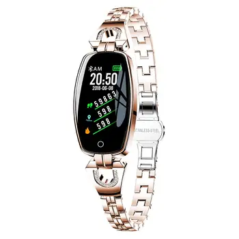 2022 H8 Smart Watch Naiste Veekindel pulsikell vererõhk Remote Camera Käevõru Daamid Smartwatch Android ja Ios