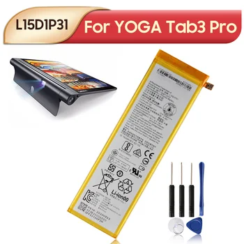 Originaali Asendamise Tablett Aku L15D1P31 Lenovo JOOGA Tab3 Pro X5-Z8550 X5-Z8500 Aku 4000mAh