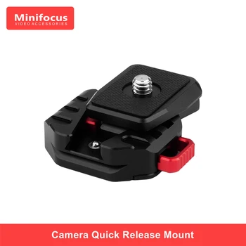 Universaalne DSLR Kaamera Ekraan Gimbal V Lukk Quick Release Süsteemi Plaat U-Kiire üleminek Statiivi Liugur Mount Adapter Studio Kit