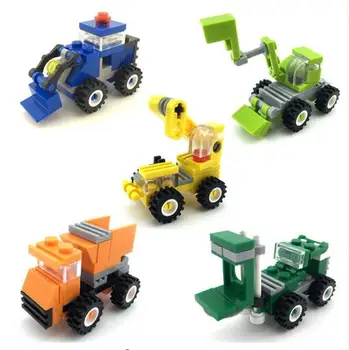 Mudelid Hoone mänguasjad kooskõlas brändi blokeerida Sõjalise vana sõdurid Engineering sõiduki Mänguasjad Hobid Poistele Tüdrukute Komplektid