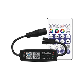 WS2811 WS2812B Kontroller Bluetooth Muusika Kontrolli DC5-24V Pixel LED Valgus SK6812 Lindi Tuled APP pult