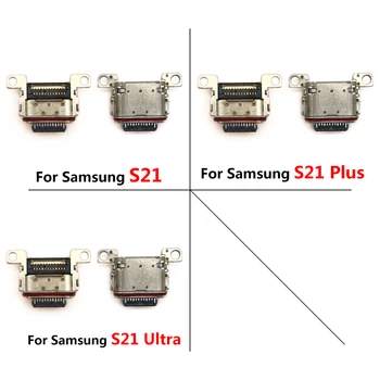 100tk /Palju, Laadija Micro-USB-Laadimine Sadamas Dock Connector Pesa Samsung S21 / S21 Plus / Ultra S21