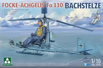 Takom 1015 1/16 Focke-Achgelis Fa330 Bachstelze Plastmassist mudel kit