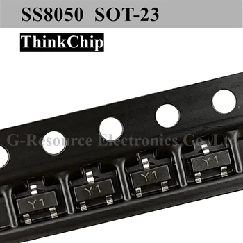 (1000 tk) SS8050/MMBT8050 8050 SOT-23: SMD NPN transistor Signaali triode 800MA 1.2 1.5 A (Märgistus Y1)