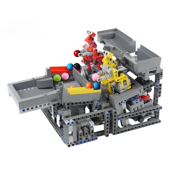 Kes jõulukingiks DIY Loov, Lõbus Mehaaniline Palli Haarata konveieri Robot ehitusplokid Mänguasjad Mudel jõulukinke