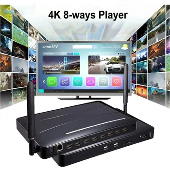 4K HD 1080P 8. Kuidas HDMI Multi Media Player TF USB Flash Drive Video Mängija Android Mms Box TV Kauplustes PS3 PS4 DVD, PC