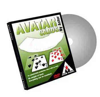 Avatar Kaardid (Trikkide ja Juhiseid) poolt Astor,Close-up Magic Trikke,Kaart,Magia Mänguasjad,Illusioonid,Mustkunstnik, Rekvisiidid,Meeles