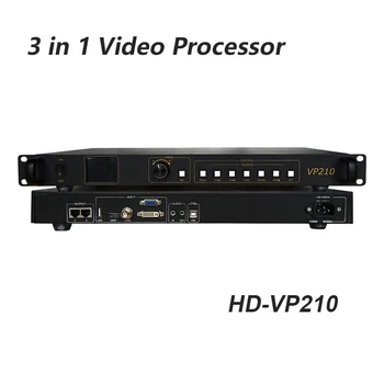 Võimas 3-in-1 HD-VP210 HD-VP410 Led Ekraan Kontroller Toetab Video Protsessor Saadan Kaardi ja U-disk Mängida