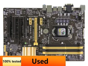 Kasutatud ASUS B85-PLUS Lauaarvuti Emaplaadi LGA 1150 Intel B85 DDR3 32GB Core i7/i5/i3 USB3.0 ATX Emaplaadi