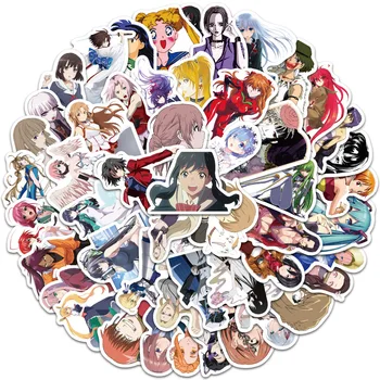 10/30/52Pcs Mix Anime Girsl Kleebised Decal Teenetemärgi DIY Pagasi Sülearvuti Sülearvuti Mootorratta Rula Cartoon Kleebis Kids Mänguasi