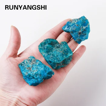 Kõrge kvaliteediga Sinine Kvarts Naturaalne Apatiit Töötlemata Kivid, Crystal Healing Isend Mineraal-Aia Kaunistamiseks