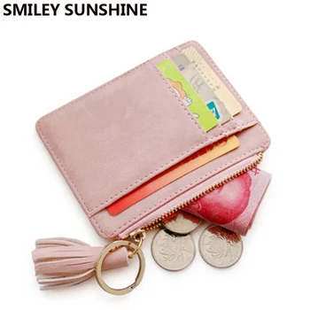 SMILEY PÄIKEST seemisnahk Mini Tutt Naiste Kaardi Omanik Armas Krediidi ID-Kaardi Omanike Rahakoti Korral Muuta Mündi Rahakott Võtmehoidja