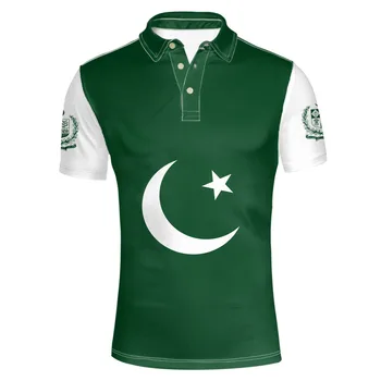 Pakistani Noorte Diy Tasuta Custom Nimi Number Polo Särk Rahvas Lipu Islam Araabia Islami Pk Pakistani Araabia Printida Foto Riided