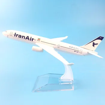 16cm Sulam, Metall, Iran Air Airbus 330 A330 Airlines Airways Lennuk Mudel Lennuk mudellennukid Seista Kids Mänguasi Sünnipäeva Kingitus